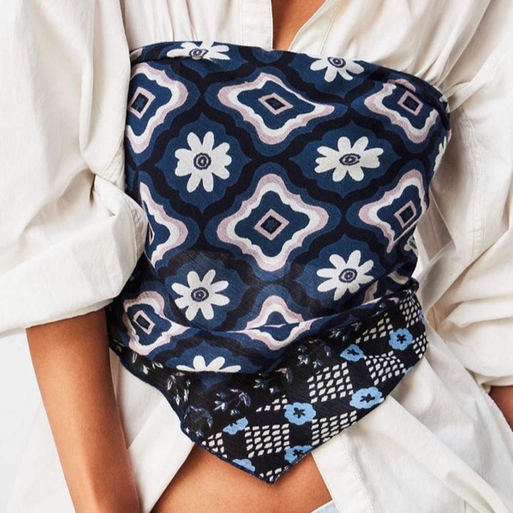 Free People One Raya Bandana Top